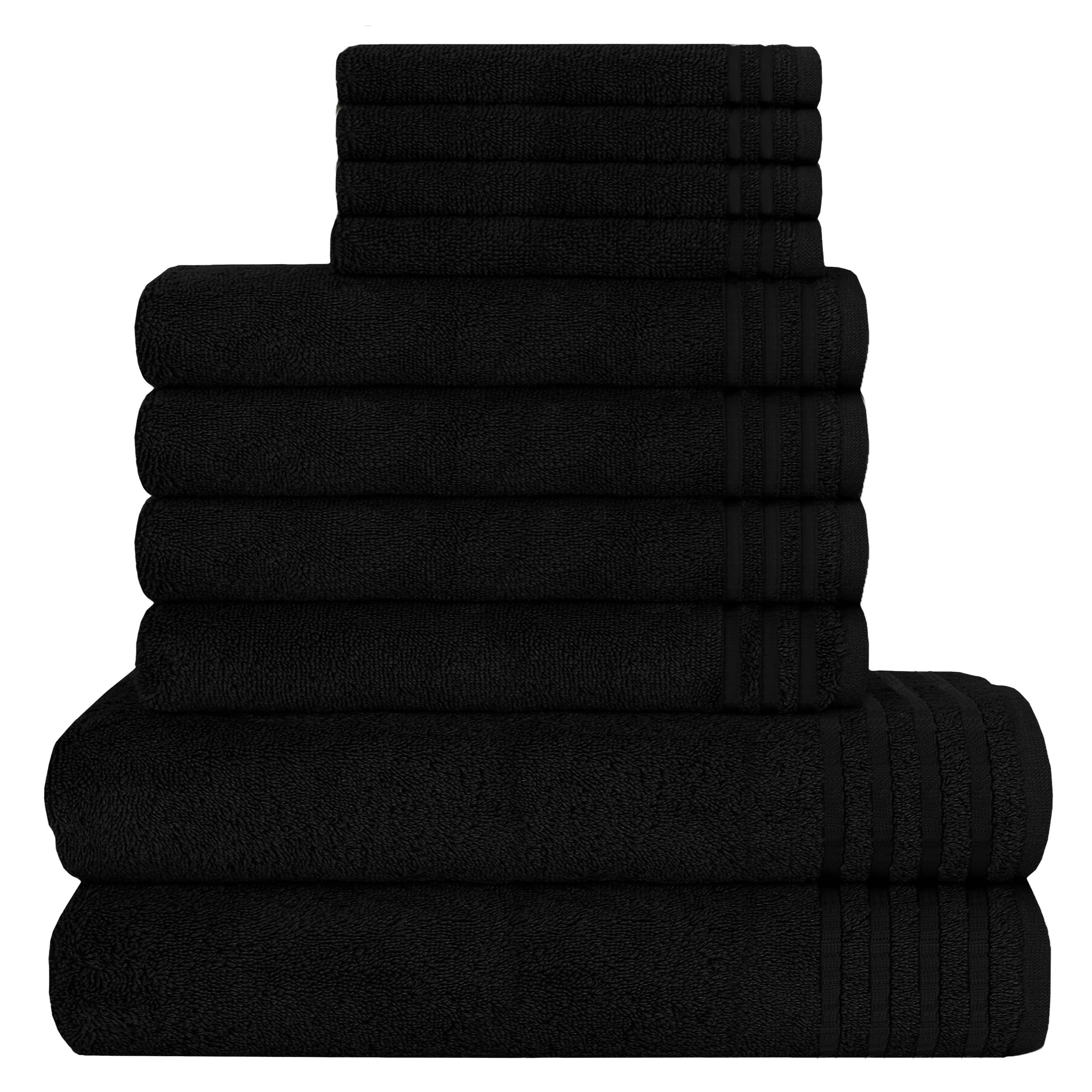 Olivia Rocco Monaco 10 Piece Egyptian Cotton Towel Set, 500gsm