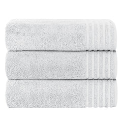 Olivia Rocco Monaco Bath Sheets, Pack of 3, 500gsm 100% Cotton
