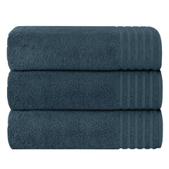 Olivia Rocco Monaco Bath Sheets, Pack of 3, 500gsm 100% Cotton
