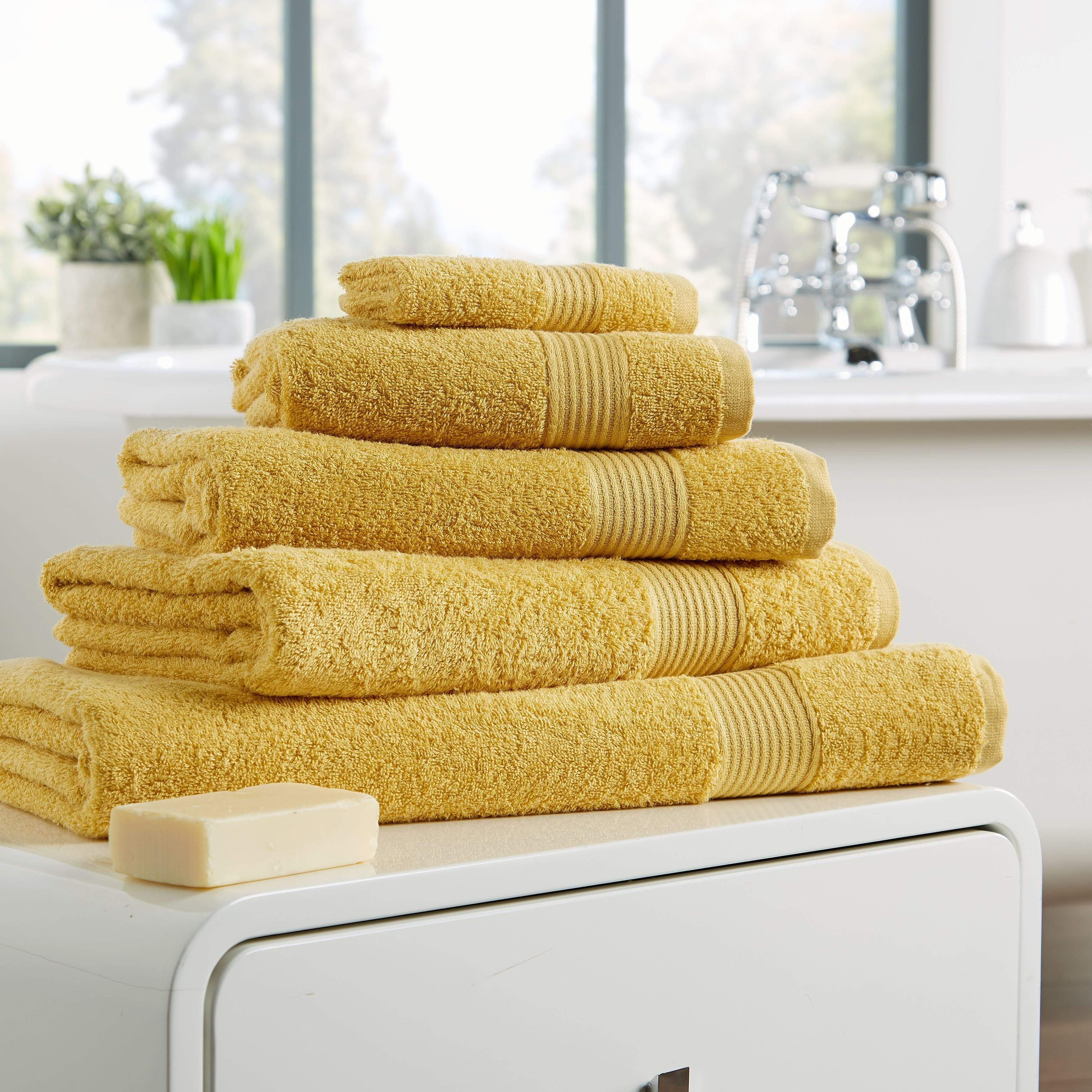 Olivia Rocco 500gsm Egyptian Cotton Towels
