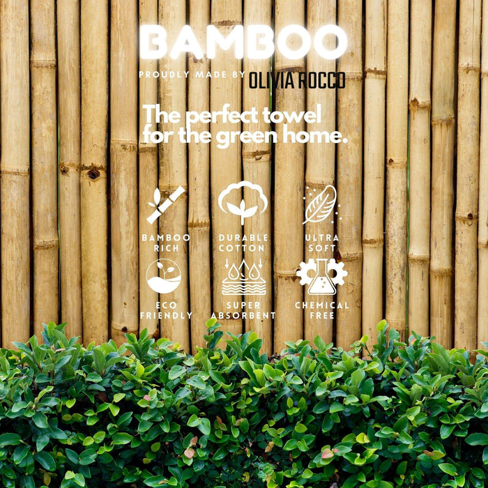 Olivia Rocco Bamboo Cotton Towels, 600gsm, image 2