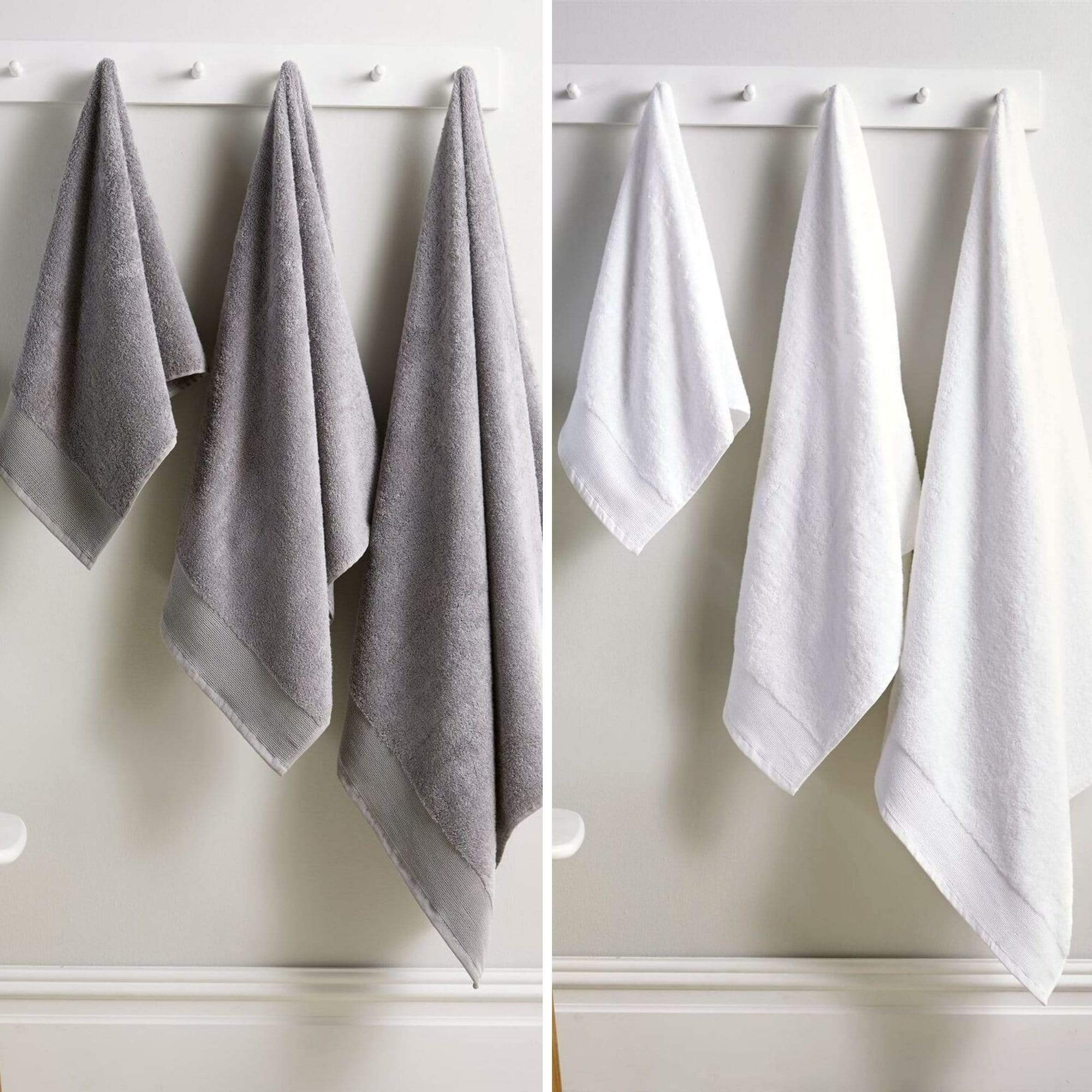 Olivia Rocco Bamboo Cotton Towels, 600gsm