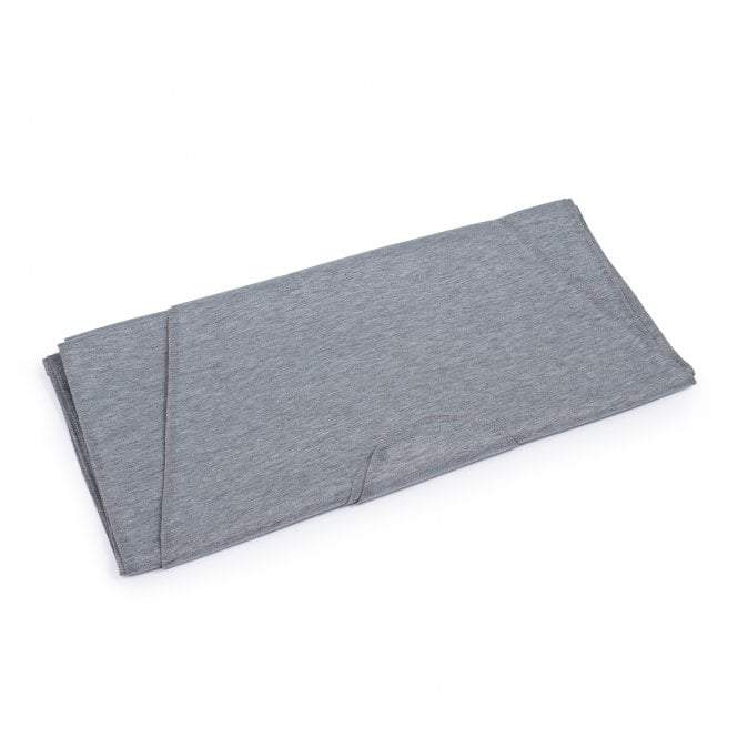 Organic Baby Wrap Carrier – Grey Melange, Newborn Stretchy Sling