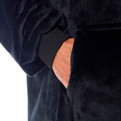 Oversized Men's Hooded Blanket Sweatshirt With Sherpa Lining Cotton Rich Super Soft Everyday