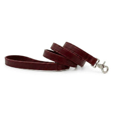 Ralph & Co Lignify Vegan Dog Lead, Oxblood Red