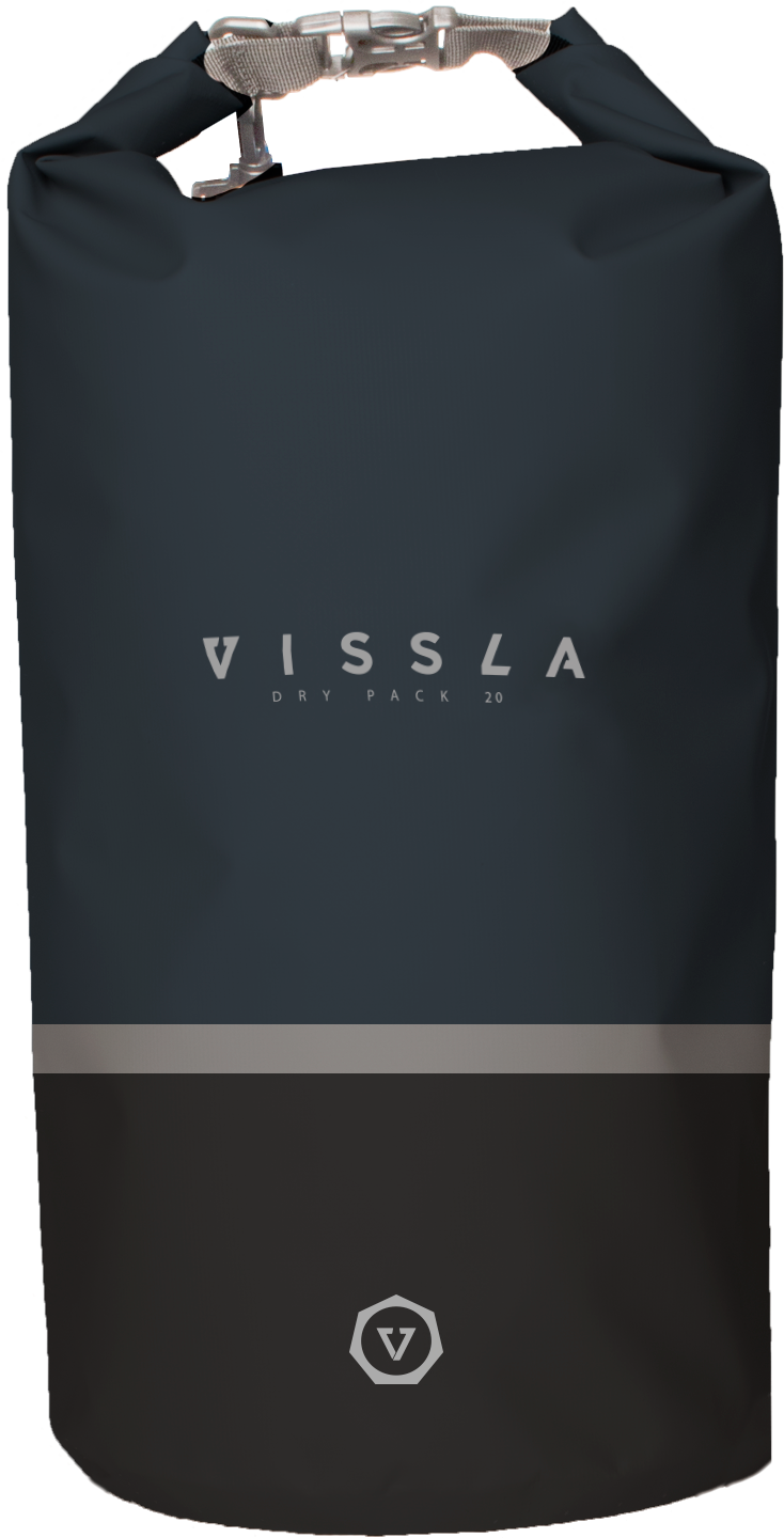Vissla Unisex 7 Seas 20L Dry Pack, Roll Top PVC