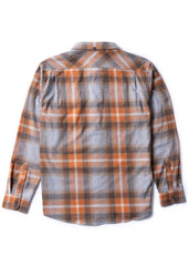 Vissla Men's Central Coast Flannel Shirt, Organic Cotton Plaid