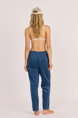 Sisstrevolution Women's Coast Is Clear Trousers, 100% Cotton