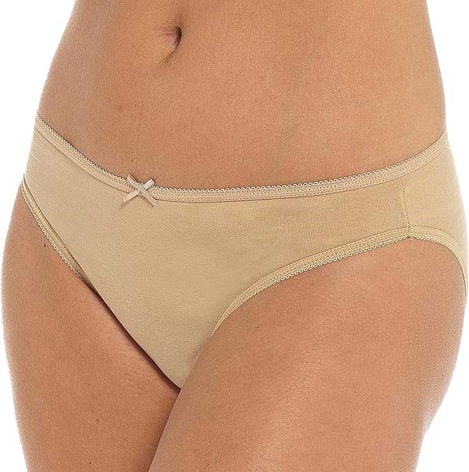 Women's 10 Pack Animal Print Briefs Zebra Leopard Cotton Low Rise Knickers