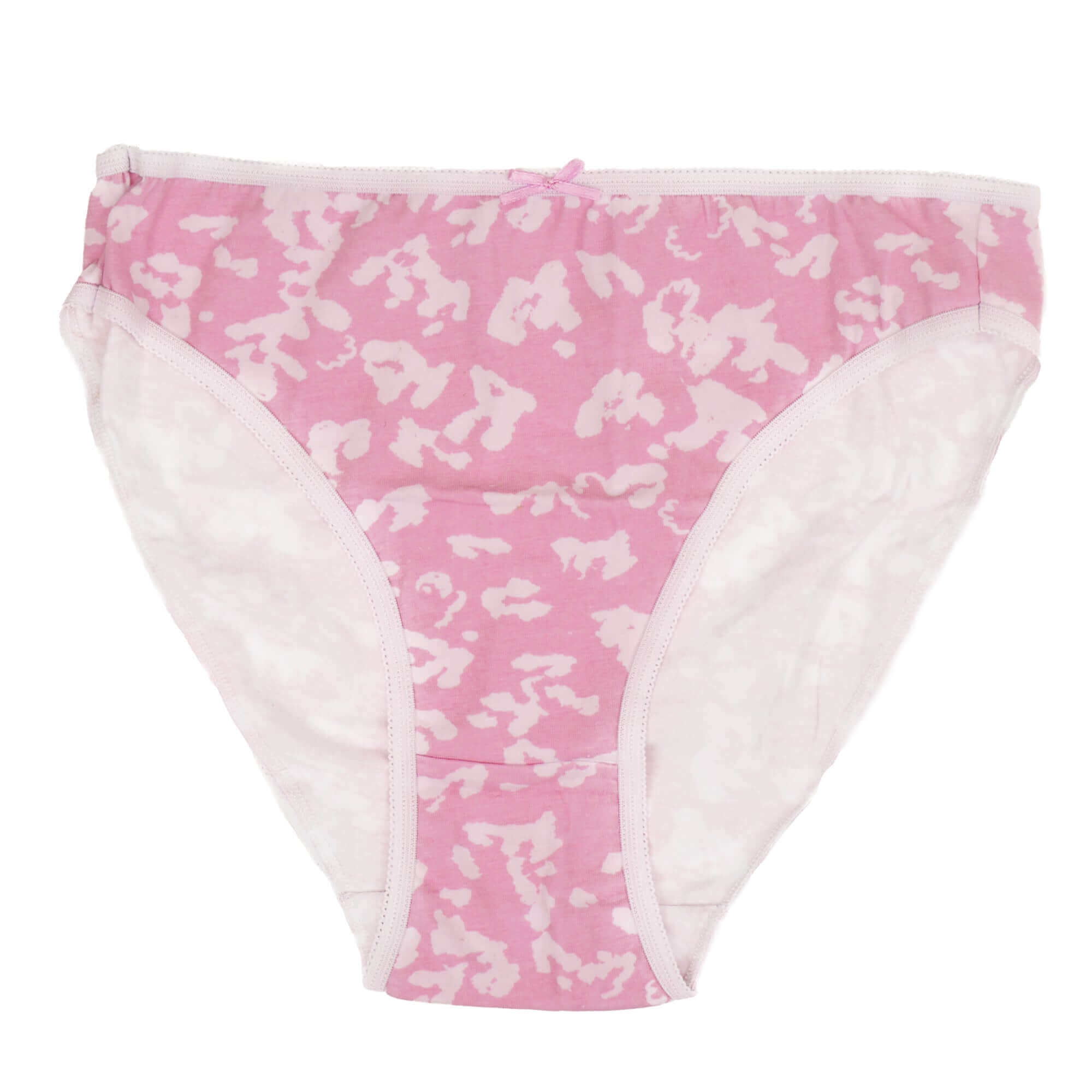 Women's High Leg Cotton Briefs Pack Of 10 Assorted Colours Breathable