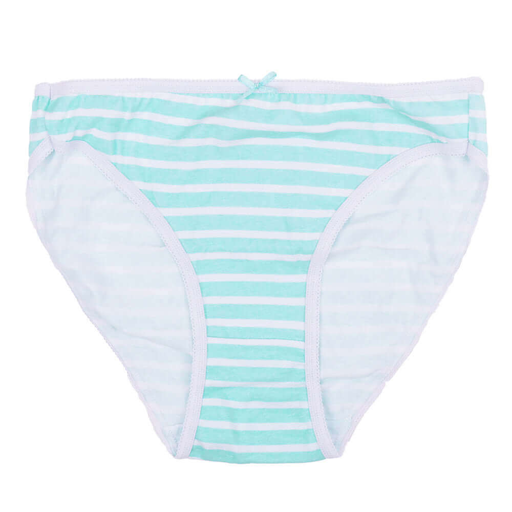 Women's High Leg Cotton Briefs Pack Of 10 Assorted Colours Breathable
