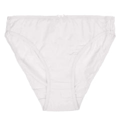 Women's High Leg Cotton Briefs Pack Of 10 Assorted Colours Breathable