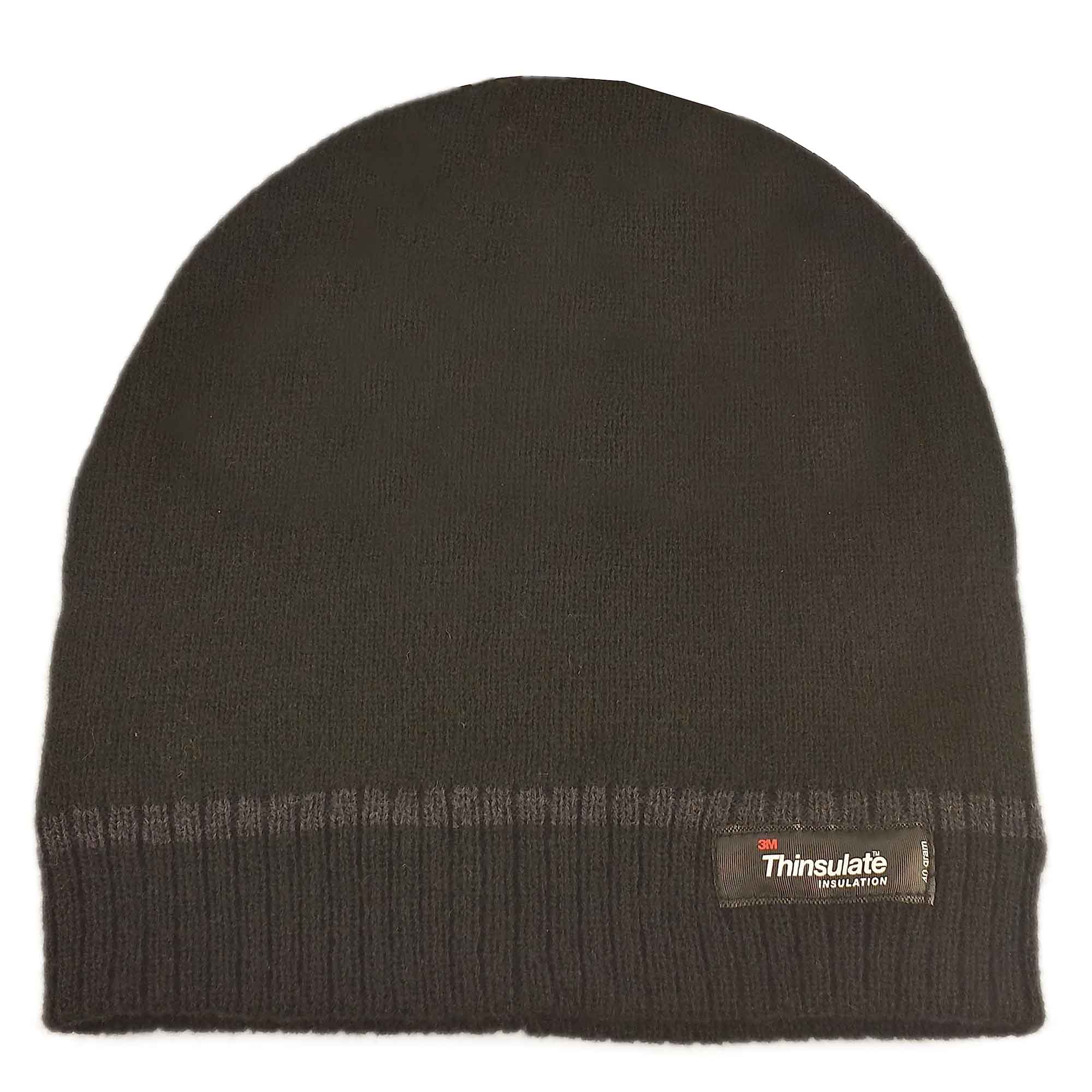 Pack Of 2 Striped Fleece Beanie Hats With 3M Thinsulate Insulation Quick Dry