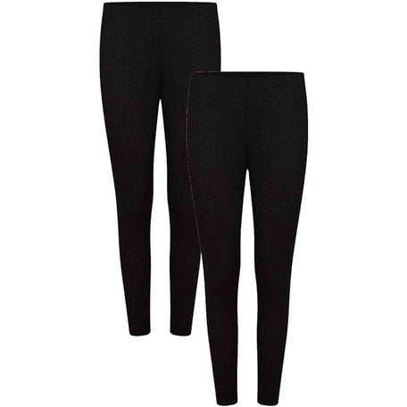 Women's Thermal Pants 2 Pack Cotton Rich Insulating Yarn Ribbed Comfort Fit