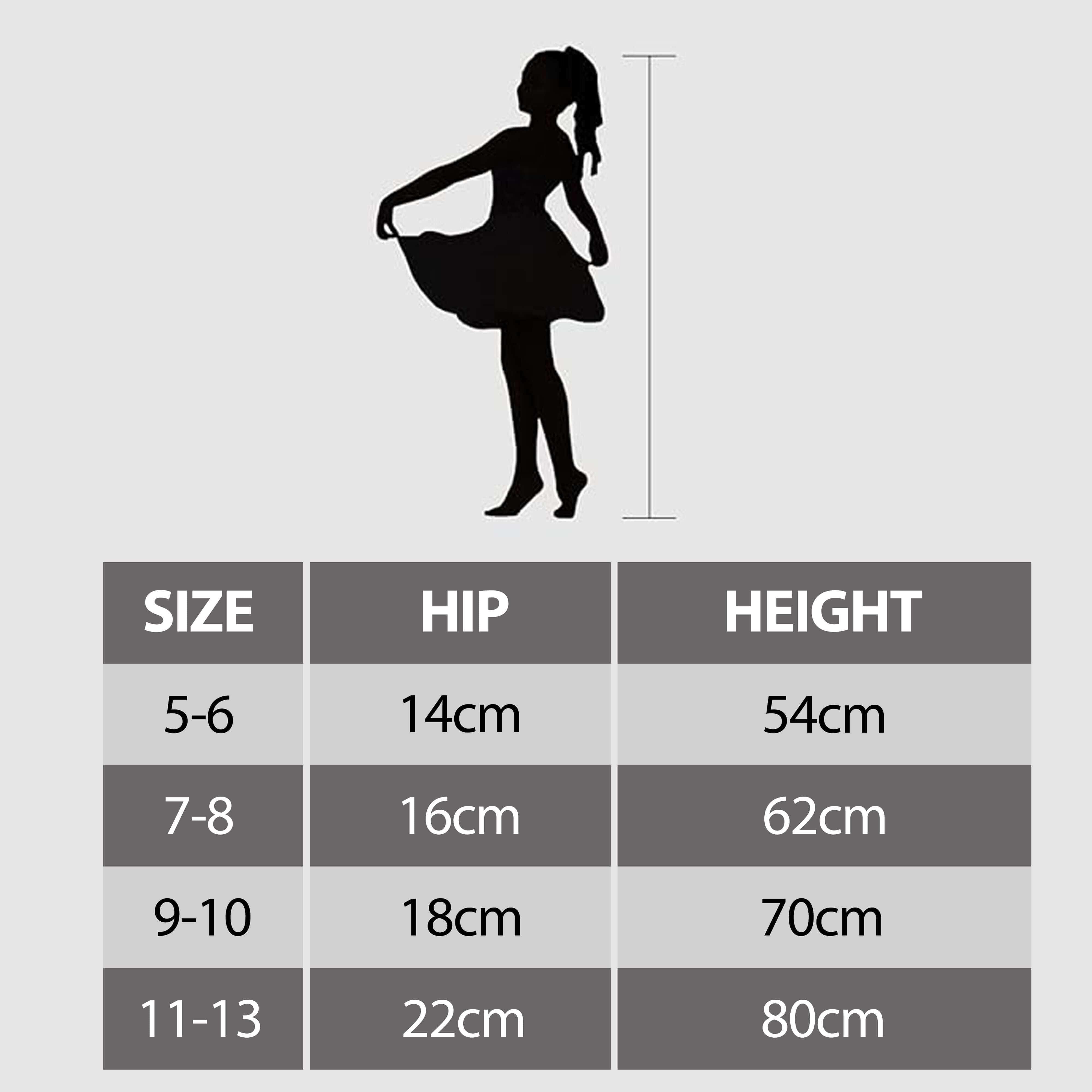 Girls' Thermal Fleece Leggings Pack Of 3 Warm Stretchable Winter