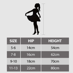 Girls' Thermal Fleece Leggings Pack Of 3 Warm Stretchable Winter