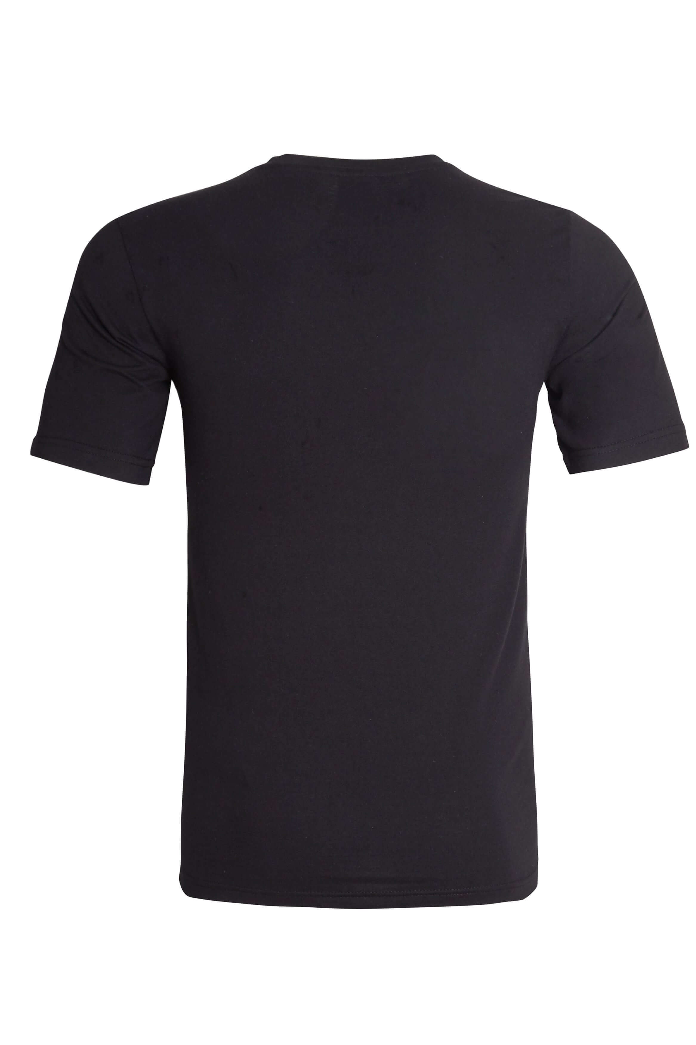 Men's Plain T-Shirts Pack Of 3 Short Sleeve Soft Breathable Cotton Blend