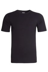 Men's Plain T-Shirts Pack Of 3 Short Sleeve Soft Breathable Cotton Blend