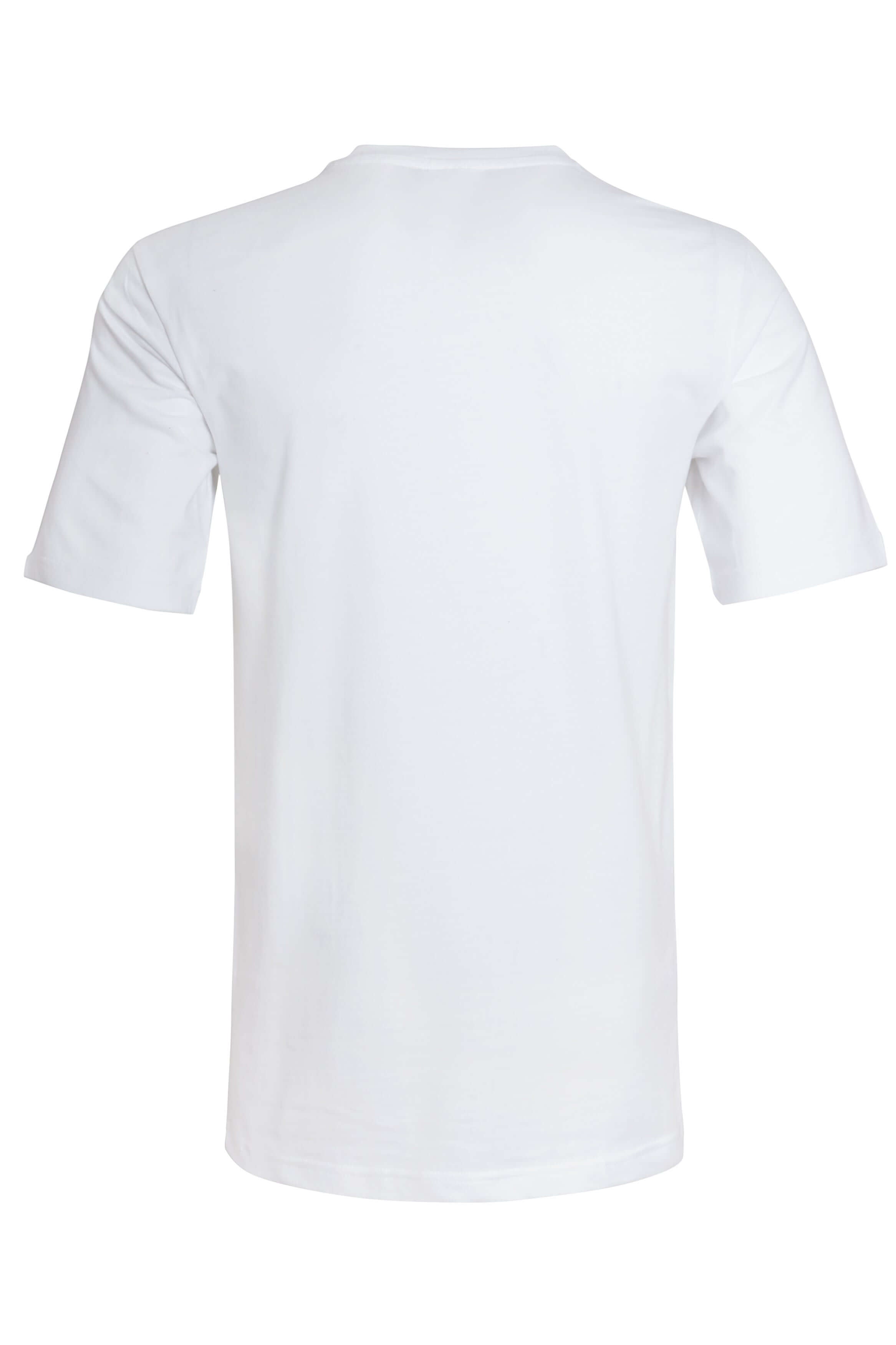 Men's Plain T-Shirts Pack Of 3 Short Sleeve Soft Breathable Cotton Blend