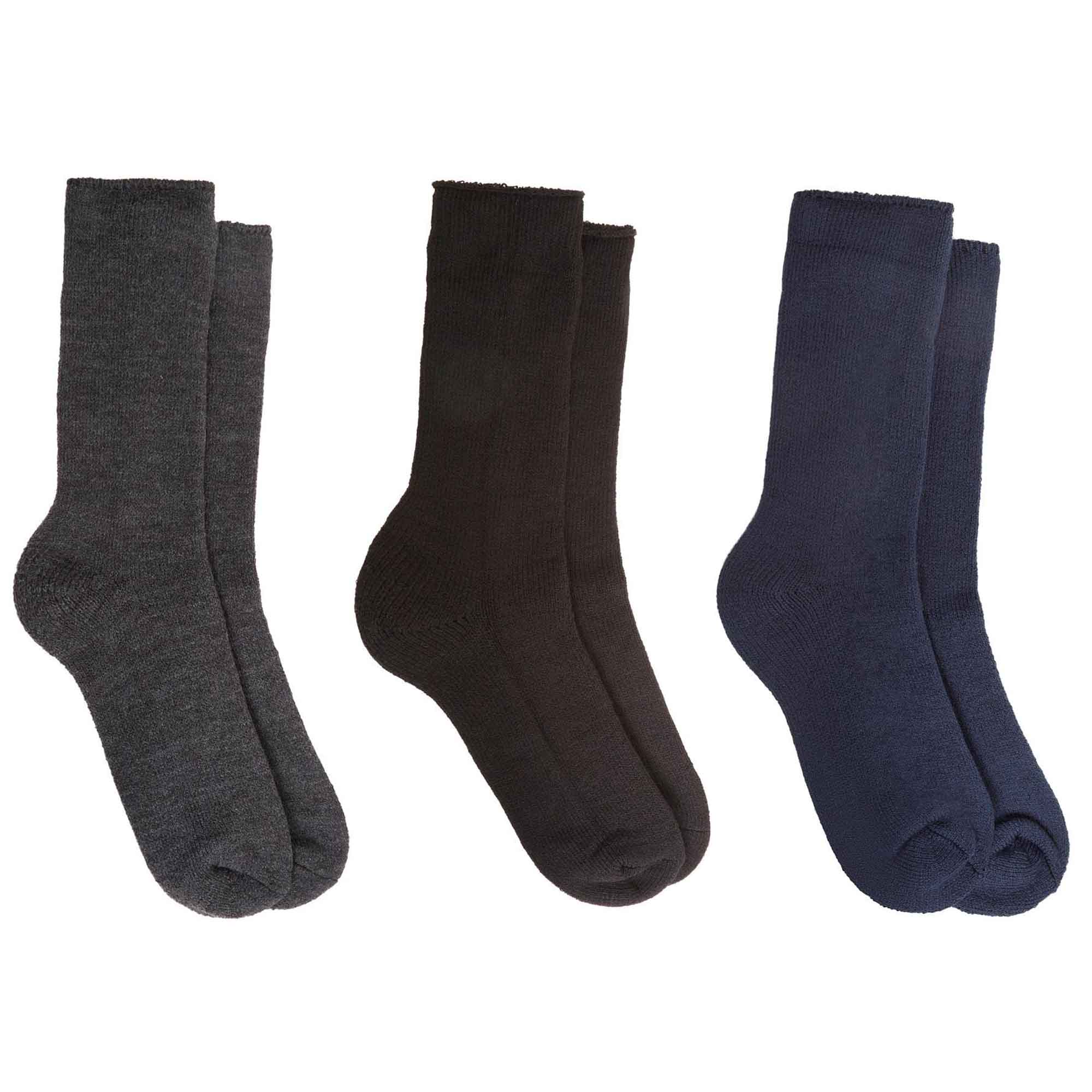 Men's Thermal Boot Socks Pack Of 3 UK Sizes 6-11 Heavy Duty