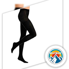 Women's Thermal Tights Pack Of 3 Black 140 Denier Winter Warmth