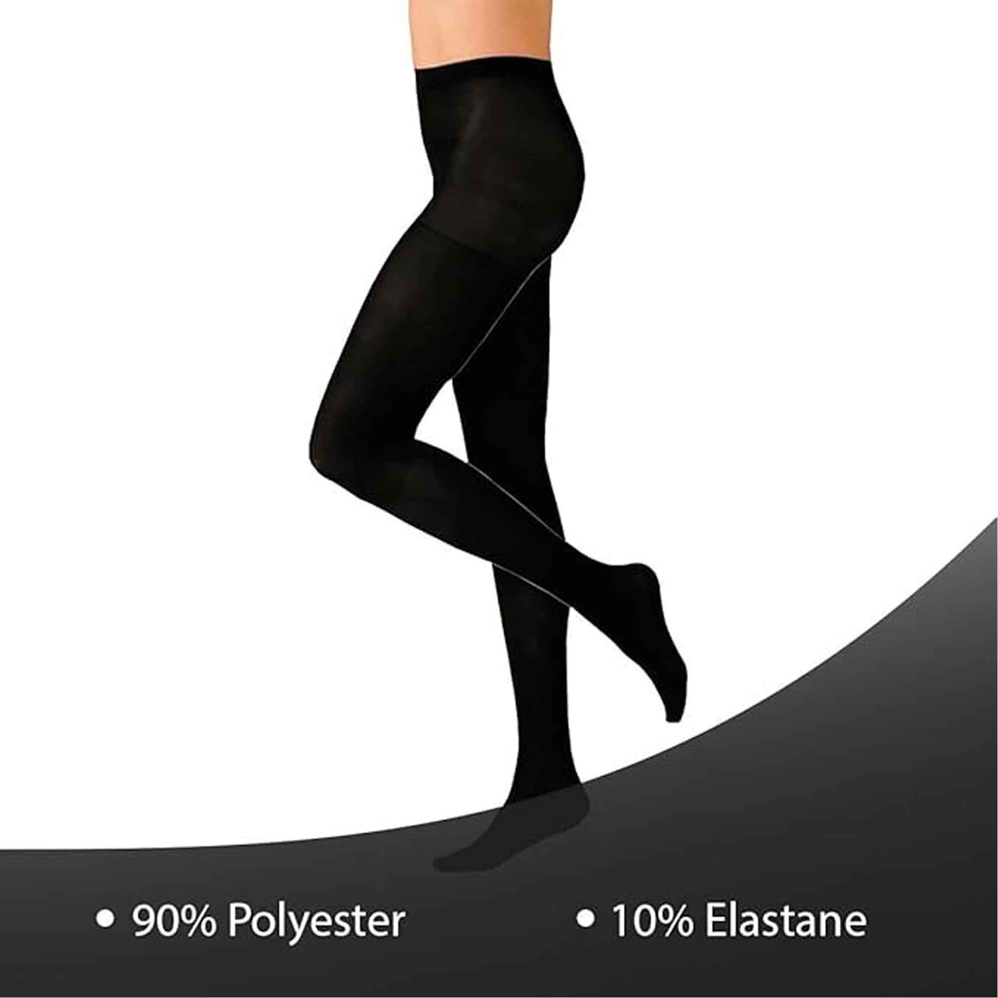 Women's Thermal Tights Pack Of 3 Black 140 Denier Winter Warmth
