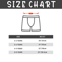 Pack Of 5 Boys' Boxer Shorts For Kids' Fun Prints Elastic Waistband