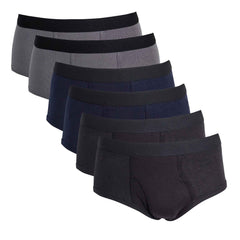 Men's Cotton Briefs Pack Of 6 Soft Waistband