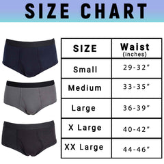 Men's Cotton Briefs Pack Of 6 Soft Waistband