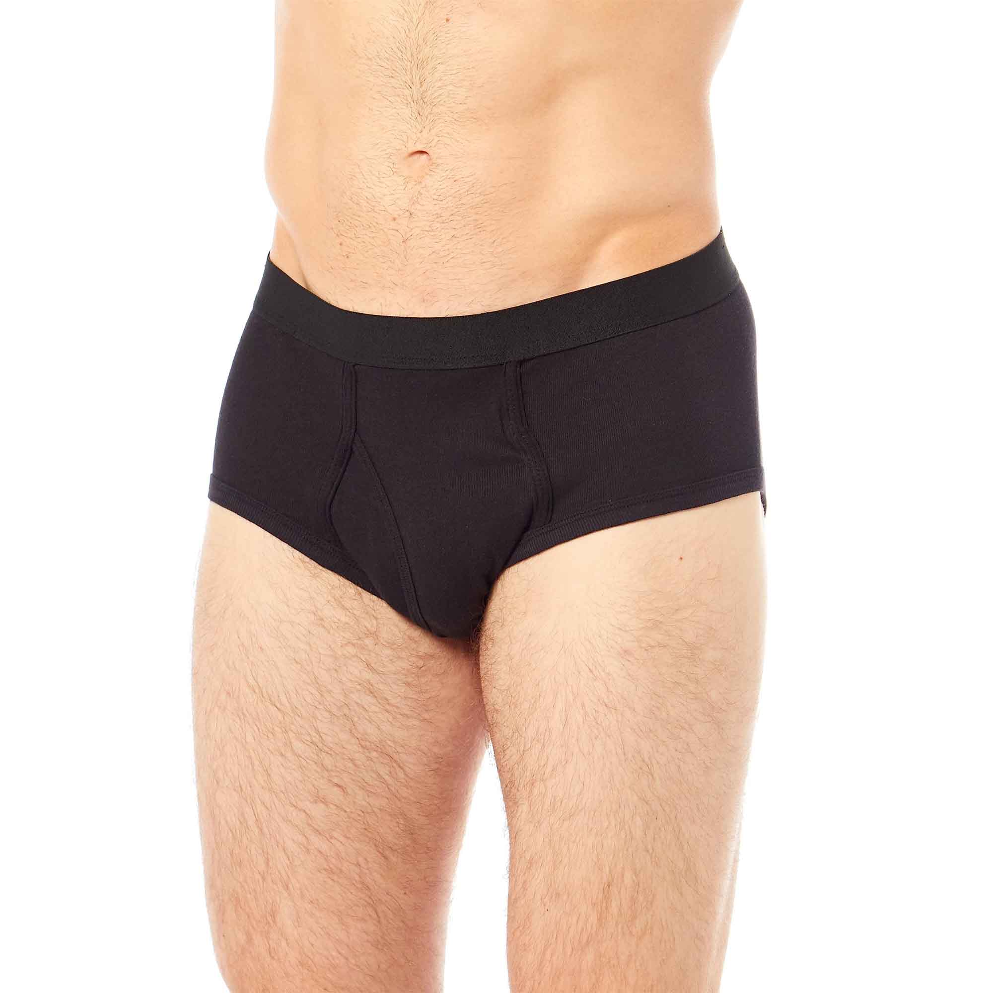Men's Cotton Briefs Pack Of 6 Soft Waistband
