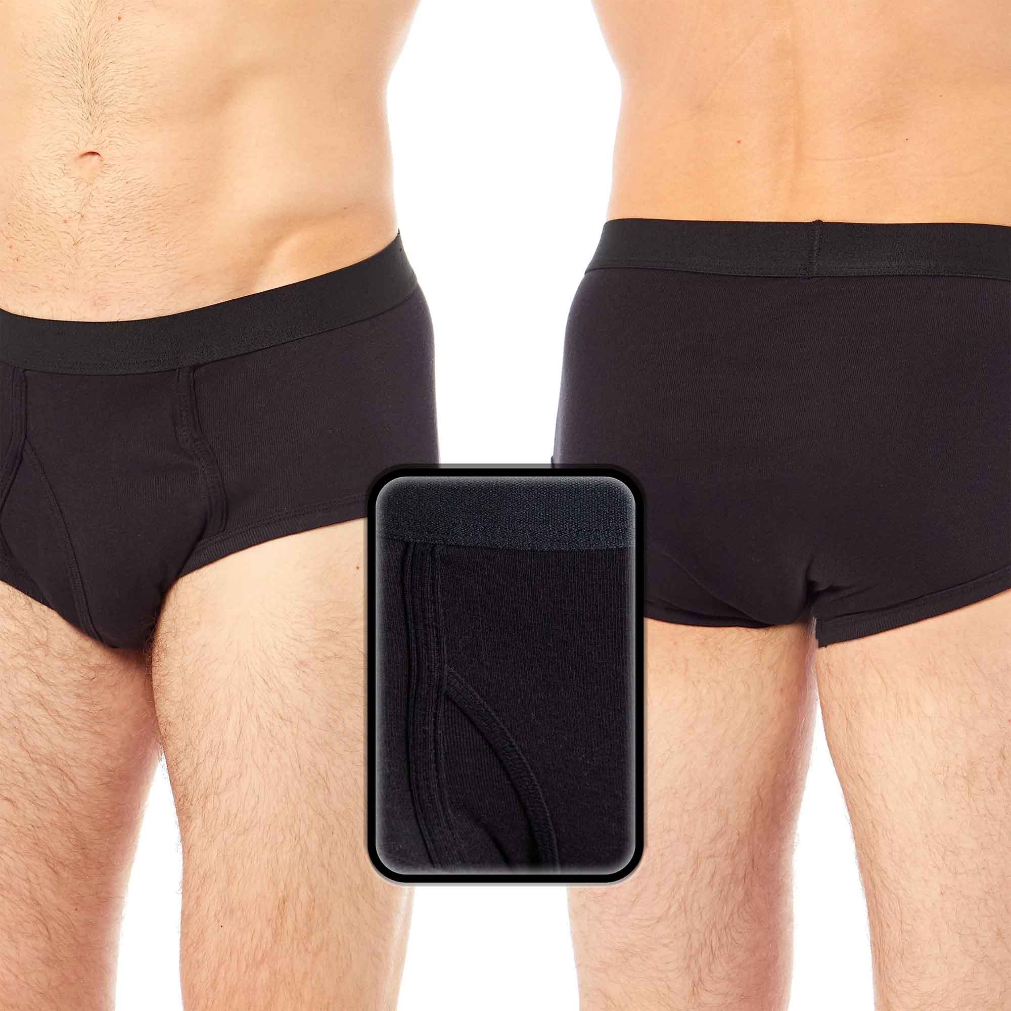 Men's Cotton Briefs Pack Of 6 Soft Waistband