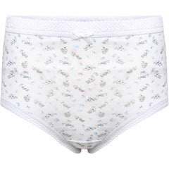 Women's 100% Cotton Maxi Briefs 6 Pack – Full Coverage, UK 10–24