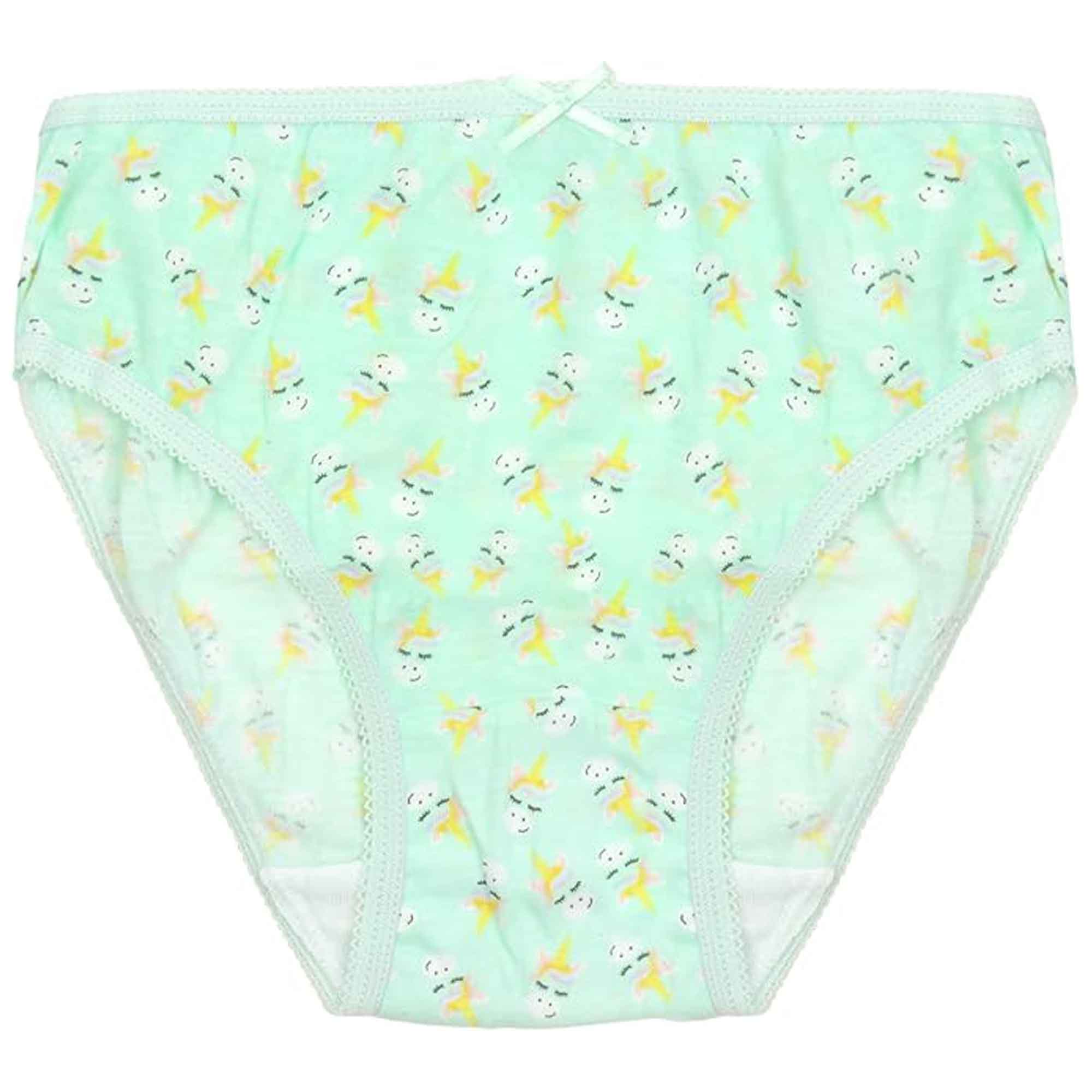 Pack Of 7 Kids' Underwear Cotton Blend Assorted Colours And Patterns Ages 2
