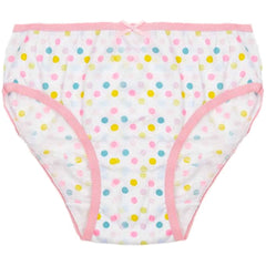 Pack Of 7 Kids' Underwear Cotton Blend Assorted Colours And Patterns Ages 2