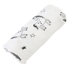 Printed Muslin Squares 80x80cm – 100% Cotton Multipack