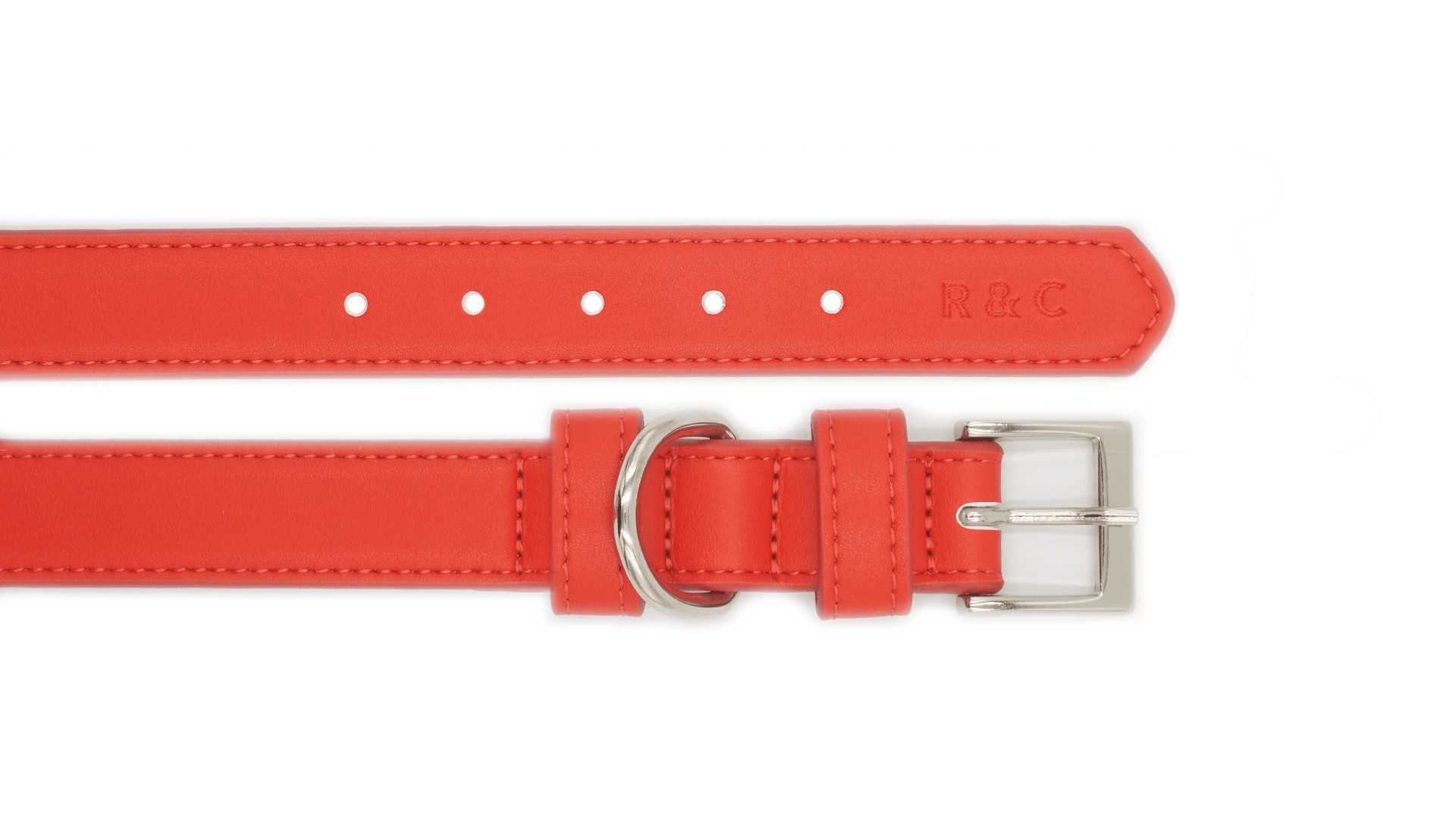 Ralph & Co Lignify Vegan Dog Collar, Red