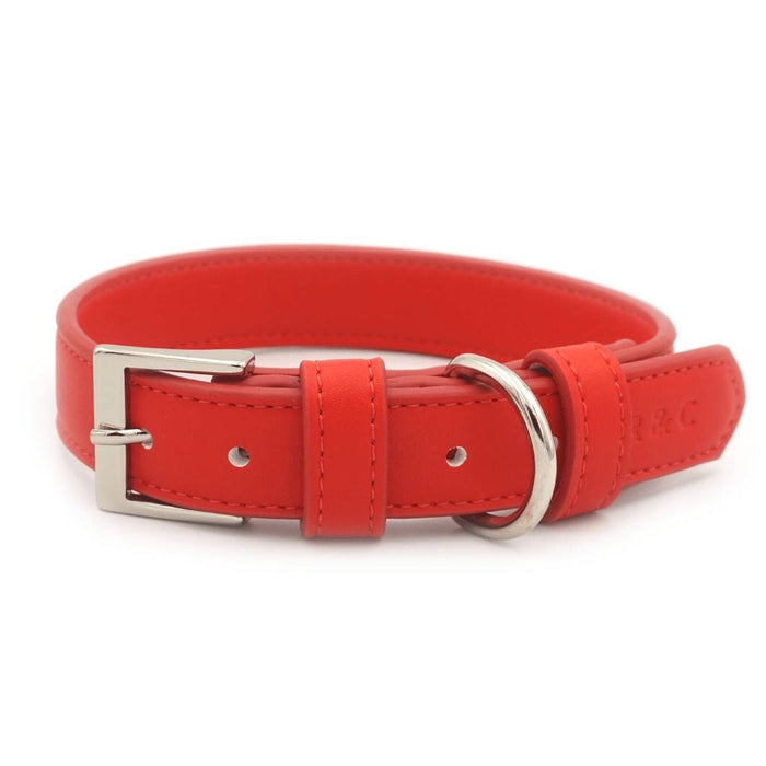 Ralph & Co Lignify Vegan Dog Collar, Red