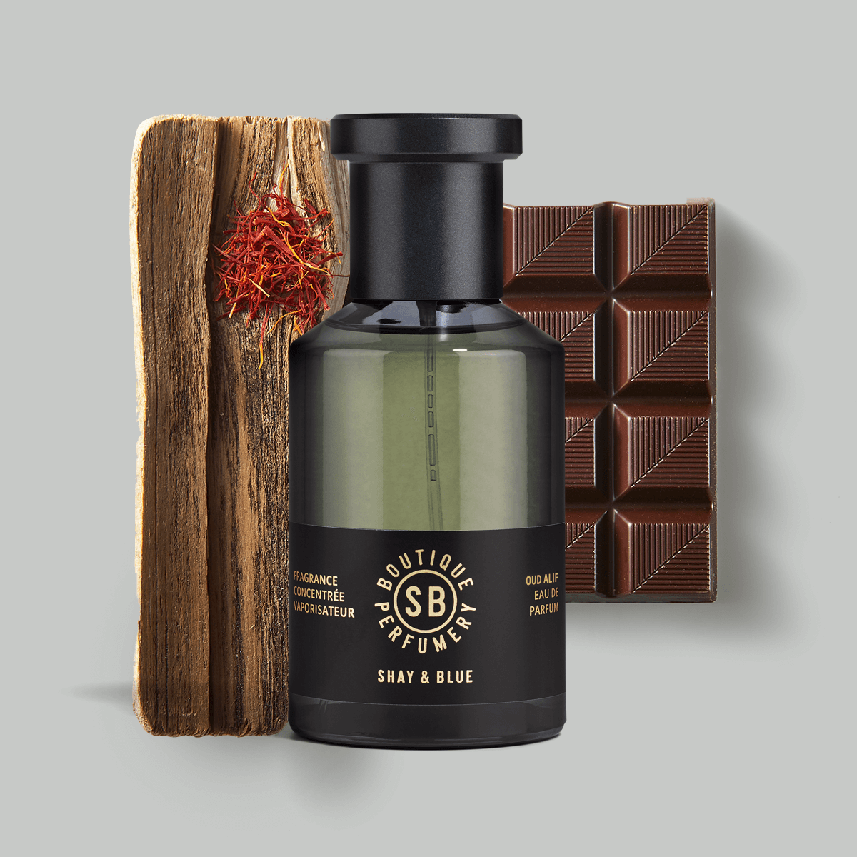 Oud Alif Fragrance Noir 100ml – Oud, Saffron & Dark Chocolate