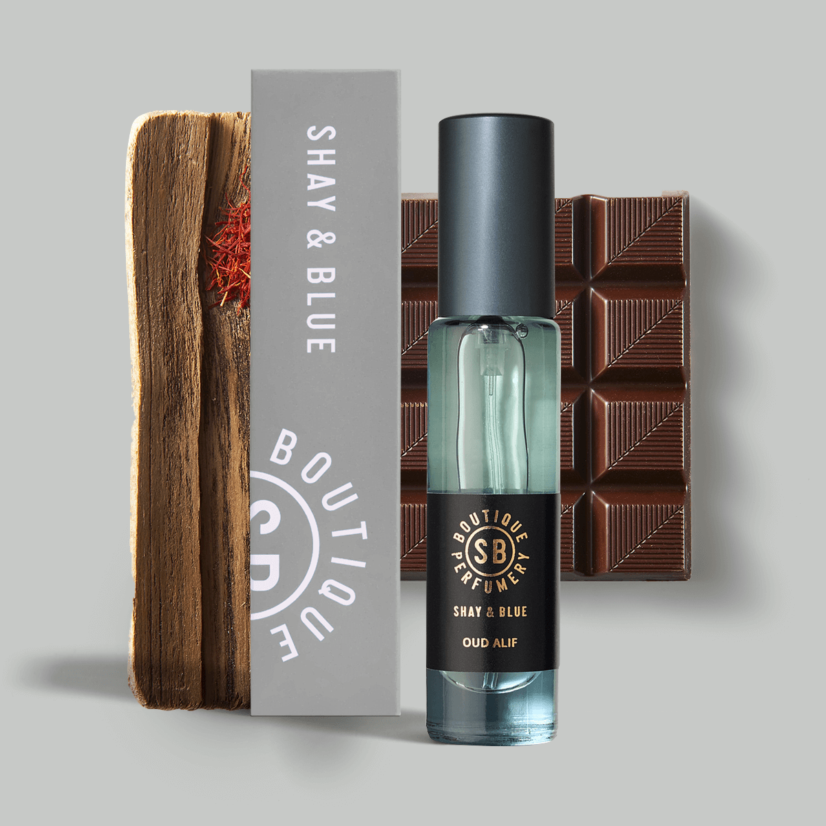 Oud Alif Fragrance Noir 10ml Purse Spray – Oud, Saffron & Chocolate