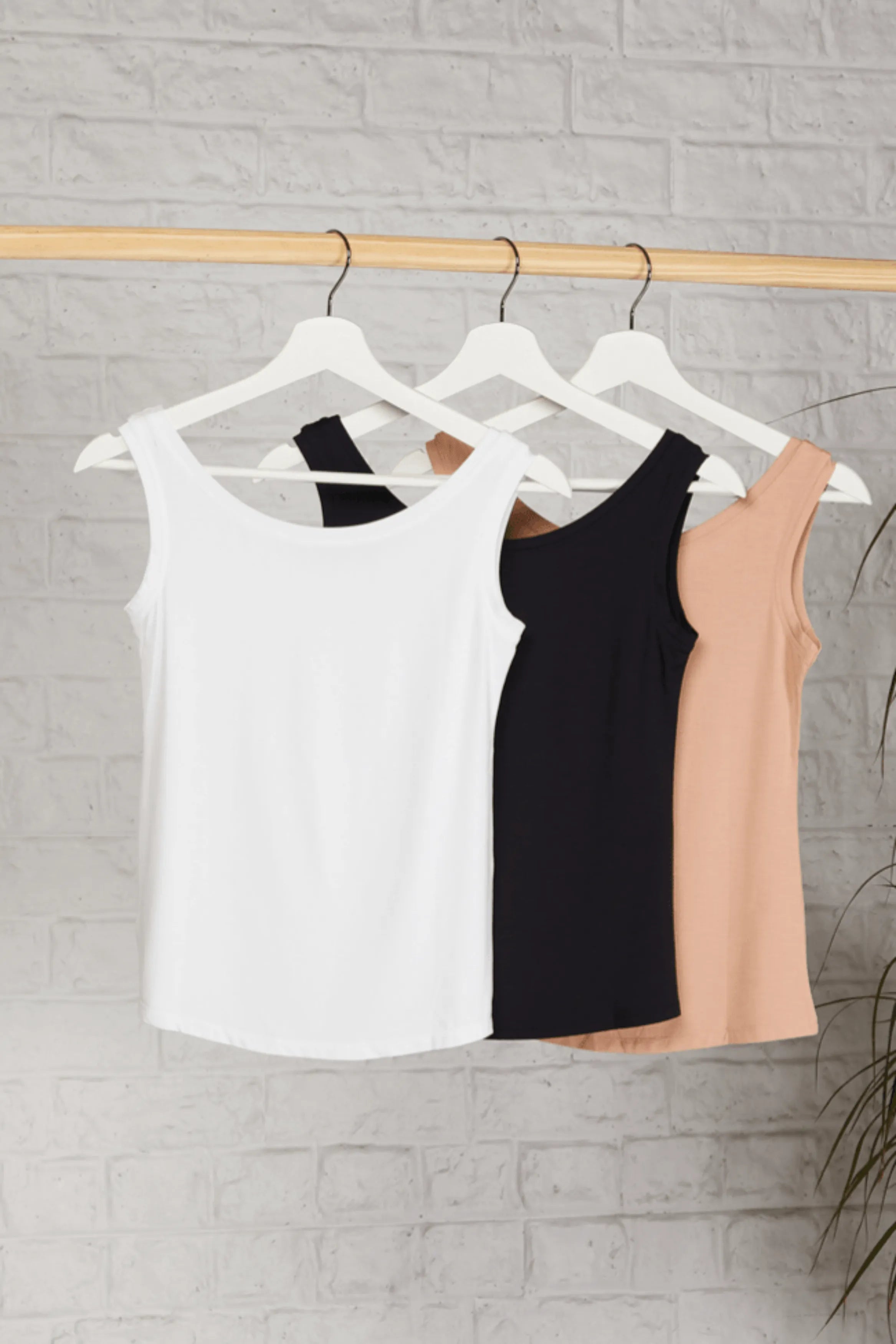 Women's Sleeveless Vest Top – Micro Modal Base Layer, UK 8-18
