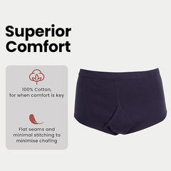 Men's Cotton Y-Front Briefs 6 Pack – 100% Cotton, S–5XL