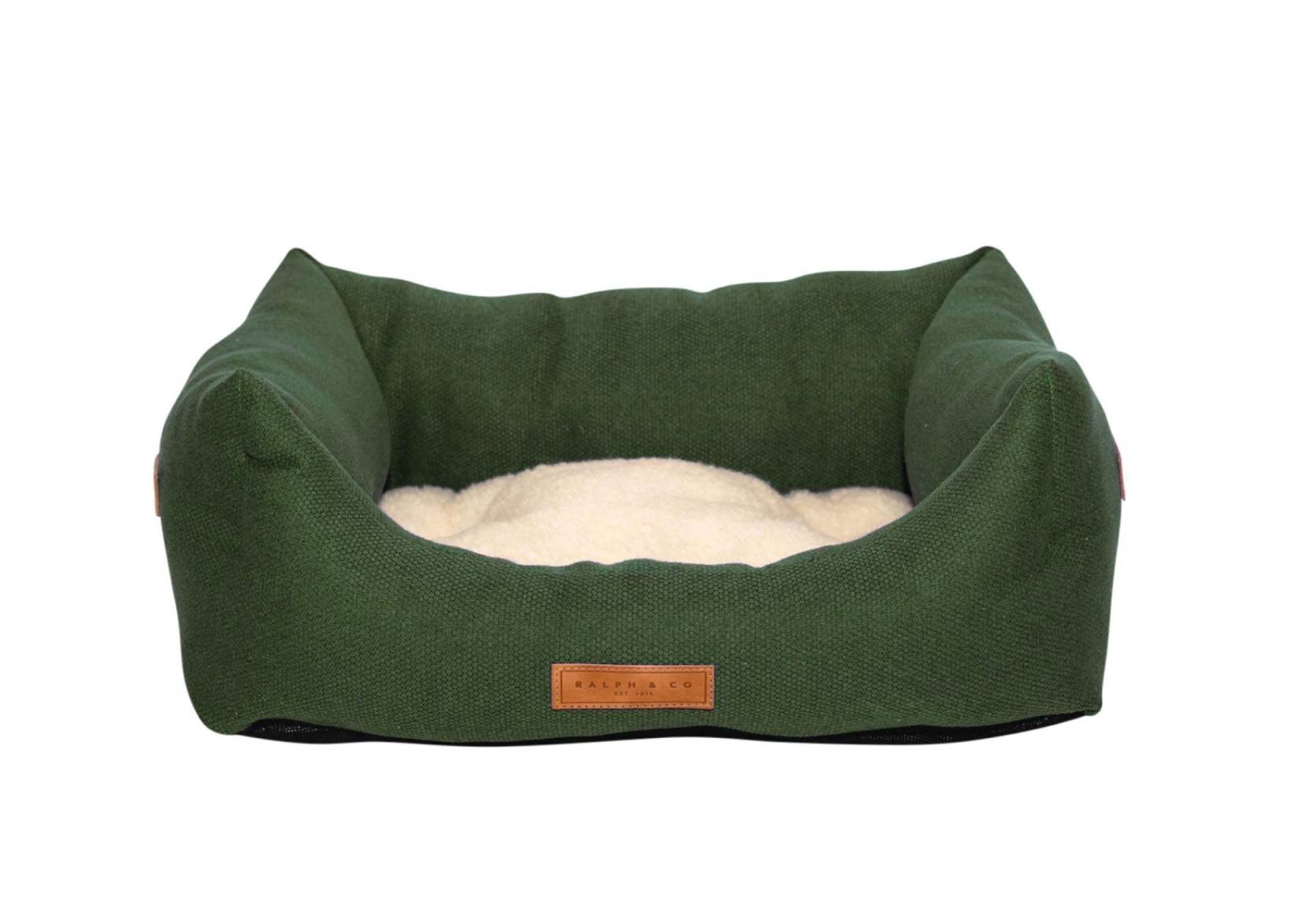 Ralph & Co Richmond Green Bolster Dog Bed
