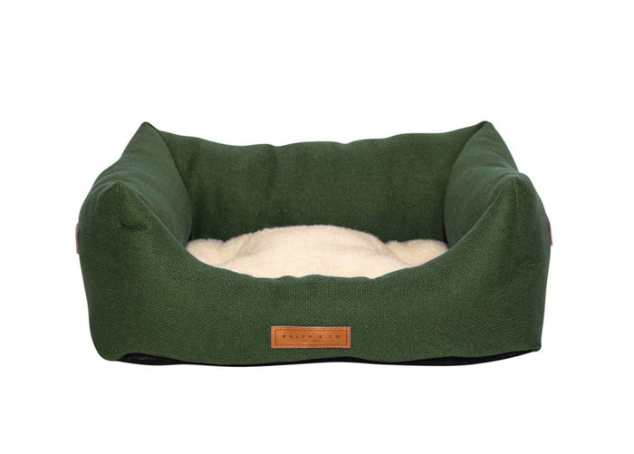Ralph & Co Richmond Green Bolster Dog Bed