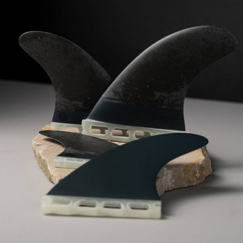 Deflow Supra Quattro Quad Fins, Four-Fin Set