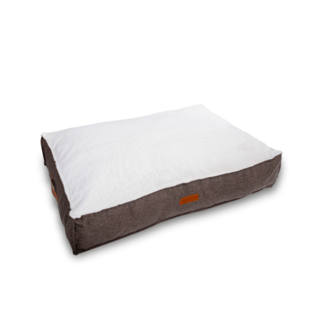 Ralph & Co Lincoln Tweed Flat Pillow Dog Bed