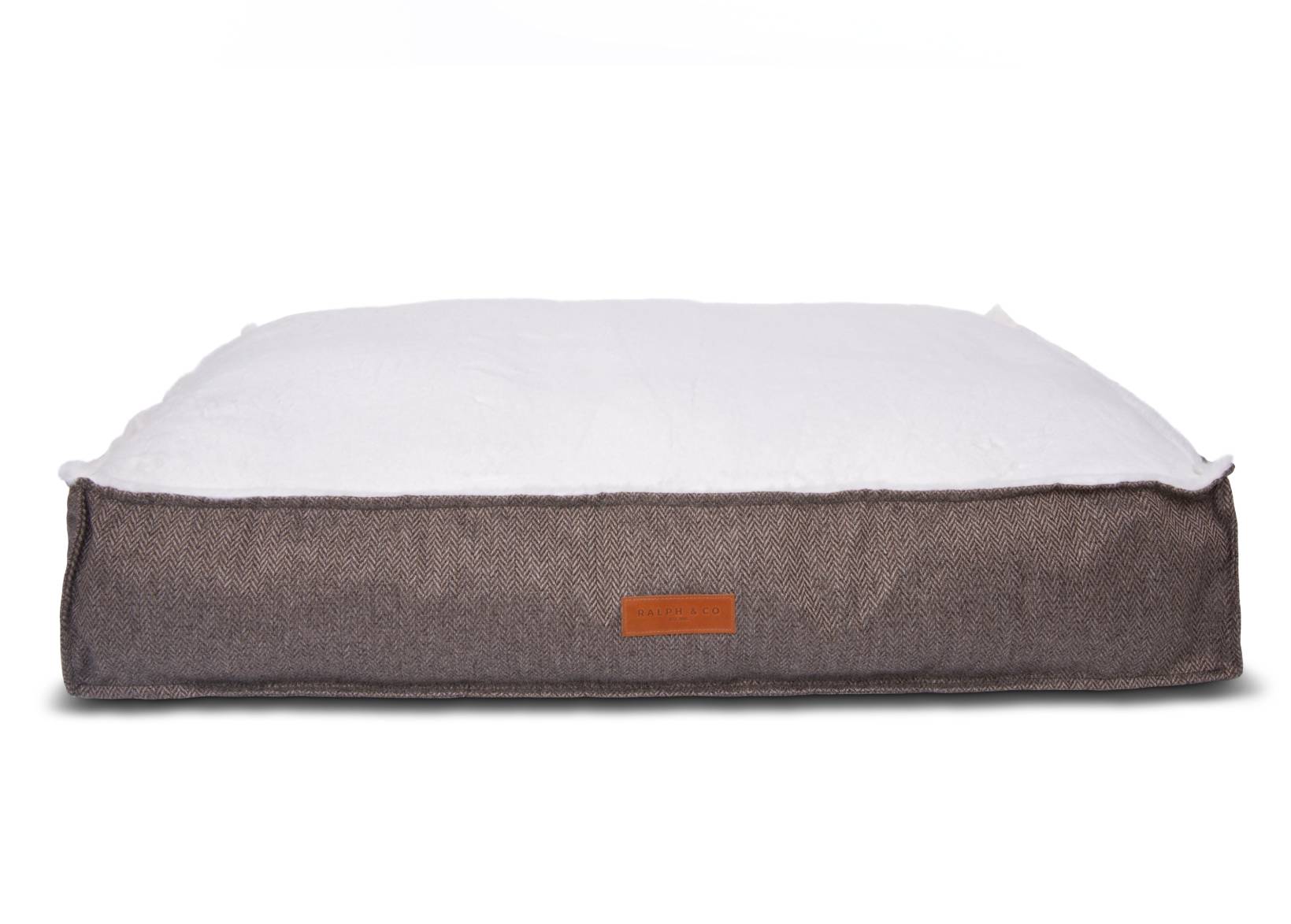 Ralph & Co Lincoln Tweed Flat Pillow Dog Bed