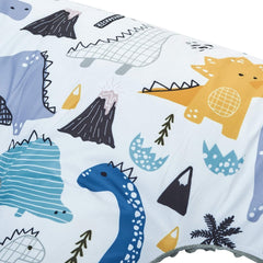 Twin Nursing Pillow – Dino Print, Tandem Feeding Support
