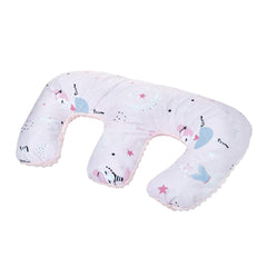 Twin Nursing Pillow – Pixie Print, Tandem Feeding Support