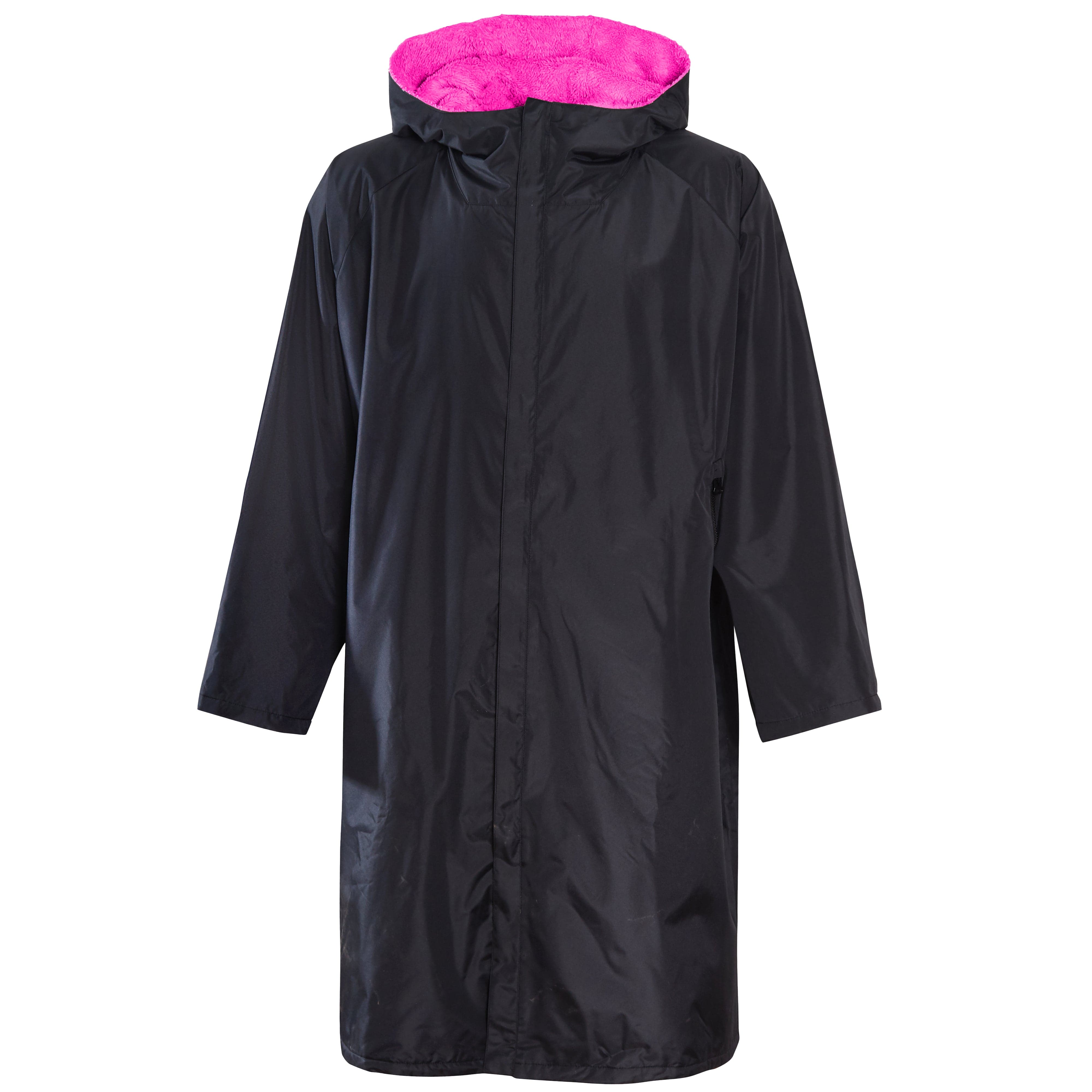 Changing Robe Hooded Unisex Adults Waterproof Windproof Outdoor Coat