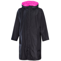 Changing Robe Hooded Unisex Adults Waterproof Windproof Outdoor Coat